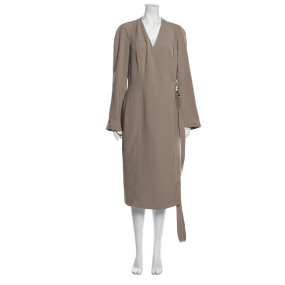 THIERRY MUGLER V neck Shift Dress FR44 US12 - Picture 1 of 4